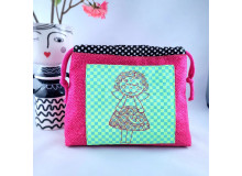 Stickdatei - Blumenfee Line Art